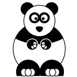 Disegno da colorare: Panda (Animali) #12538 - Pagine da Colorare Stampabili Gratuite