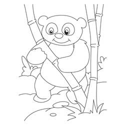 Disegno da colorare: Panda (Animali) #12550 - Pagine da Colorare Stampabili Gratuite