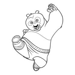 Disegno da colorare: Panda (Animali) #12575 - Pagine da Colorare Stampabili Gratuite