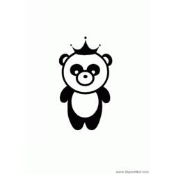 Disegno da colorare: Panda (Animali) #12581 - Pagine da Colorare Stampabili Gratuite