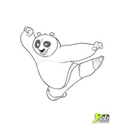 Disegno da colorare: Panda (Animali) #12613 - Pagine da Colorare Stampabili Gratuite