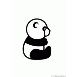 Disegno da colorare: Panda (Animali) #12616 - Pagine da Colorare Stampabili Gratuite
