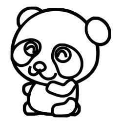 Disegno da colorare: Panda (Animali) #175201 - Pagine da Colorare Stampabili Gratuite