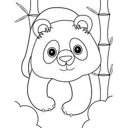 Disegno da colorare: Panda (Animali) #175204 - Pagine da Colorare Stampabili Gratuite