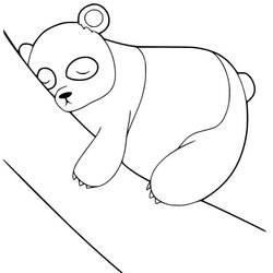 Disegno da colorare: Panda (Animali) #175209 - Pagine da Colorare Stampabili Gratuite