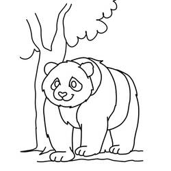 Disegno da colorare: Panda (Animali) #175210 - Pagine da Colorare Stampabili Gratuite