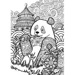 Disegno da colorare: Panda (Animali) #175217 - Pagine da Colorare Stampabili Gratuite