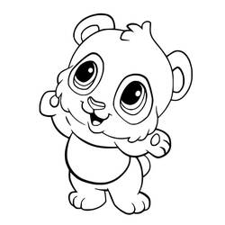 Disegno da colorare: Panda (Animali) #175220 - Pagine da Colorare Stampabili Gratuite