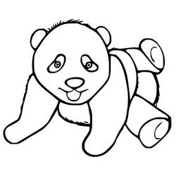 Disegno da colorare: Panda (Animali) #175223 - Pagine da Colorare Stampabili Gratuite