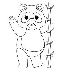 Disegno da colorare: Panda (Animali) #175224 - Pagine da Colorare Stampabili Gratuite