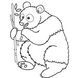 Disegno da colorare: Panda (Animali) #175225 - Pagine da Colorare Stampabili Gratuite