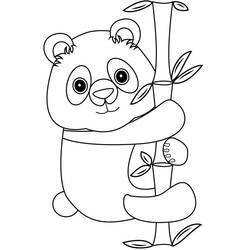 Disegno da colorare: Panda (Animali) #175227 - Pagine da Colorare Stampabili Gratuite