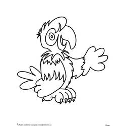 Disegno da colorare: Pappagallo (Animali) #16161 - Pagine da Colorare Stampabili Gratuite