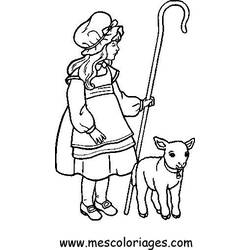 Disegno da colorare: Pecora (Animali) #11484 - Pagine da Colorare Stampabili Gratuite