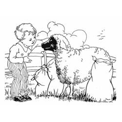 Disegno da colorare: Pecora (Animali) #11495 - Pagine da Colorare Stampabili Gratuite