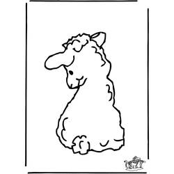 Disegno da colorare: Pecora (Animali) #11512 - Pagine da Colorare Stampabili Gratuite