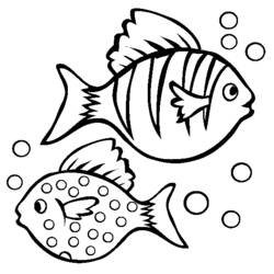 Disegno da colorare: Pescare (Animali) #17041 - Pagine da Colorare Stampabili Gratuite