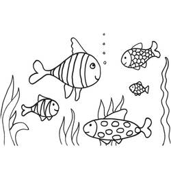 Disegno da colorare: Pescare (Animali) #17061 - Pagine da Colorare Stampabili Gratuite