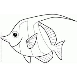 Disegno da colorare: Pescare (Animali) #17122 - Pagine da Colorare Stampabili Gratuite