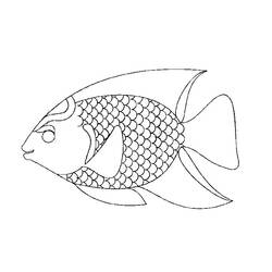 Disegno da colorare: Pescare (Animali) #17153 - Pagine da Colorare Stampabili Gratuite