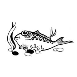 Disegno da colorare: Pescare (Animali) #17163 - Pagine da Colorare Stampabili Gratuite