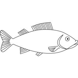 Disegno da colorare: Pescare (Animali) #17171 - Pagine da Colorare Stampabili Gratuite