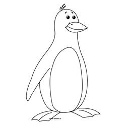 Disegno da colorare: Pinguino (Animali) #16824 - Pagine da Colorare Stampabili Gratuite
