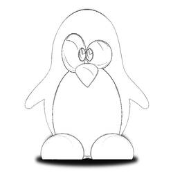 Disegno da colorare: Pinguino (Animali) #16833 - Pagine da Colorare Stampabili Gratuite