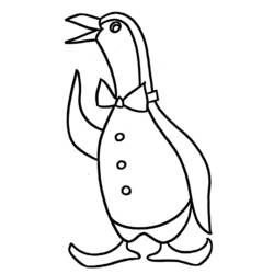 Disegno da colorare: Pinguino (Animali) #16856 - Pagine da Colorare Stampabili Gratuite