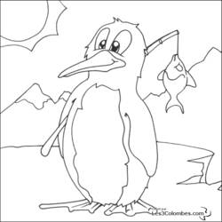 Disegno da colorare: Pinguino (Animali) #16857 - Pagine da Colorare Stampabili Gratuite