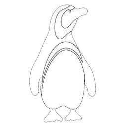 Disegno da colorare: Pinguino (Animali) #16891 - Pagine da Colorare Stampabili Gratuite