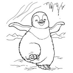 Disegno da colorare: Pinguino (Animali) #16911 - Pagine da Colorare Stampabili Gratuite