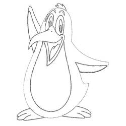 Disegno da colorare: Pinguino (Animali) #16924 - Pagine da Colorare Stampabili Gratuite