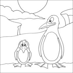 Disegno da colorare: Pinguino (Animali) #16976 - Pagine da Colorare Stampabili Gratuite