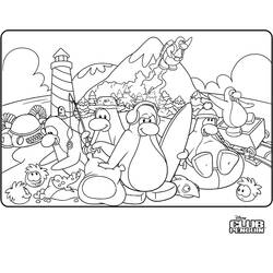 Disegno da colorare: Pinguino (Animali) #16995 - Pagine da Colorare Stampabili Gratuite