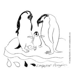 Disegno da colorare: Pinguino (Animali) #17005 - Pagine da Colorare Stampabili Gratuite