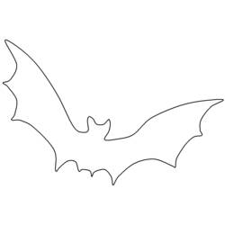 Disegno da colorare: Pipistrello (Animali) #2002 - Pagine da Colorare Stampabili Gratuite