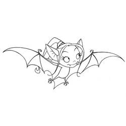 Disegno da colorare: Pipistrello (Animali) #2038 - Pagine da Colorare Stampabili Gratuite