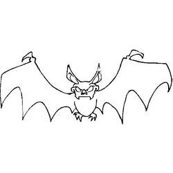 Disegno da colorare: Pipistrello (Animali) #2103 - Pagine da Colorare Stampabili Gratuite