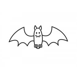 Disegno da colorare: Pipistrello (Animali) #2140 - Pagine da Colorare Stampabili Gratuite
