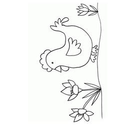 Disegno da colorare: Pollo (Animali) #17316 - Pagine da Colorare Stampabili Gratuite