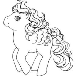 Disegno da colorare: Pony (Animali) #17821 - Pagine da Colorare Stampabili Gratuite