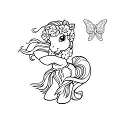 Disegno da colorare: Pony (Animali) #17847 - Pagine da Colorare Stampabili Gratuite