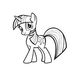 Disegno da colorare: Pony (Animali) #17851 - Pagine da Colorare Stampabili Gratuite