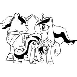 Disegno da colorare: Pony (Animali) #17858 - Pagine da Colorare Stampabili Gratuite