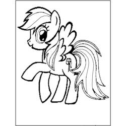 Disegno da colorare: Pony (Animali) #17861 - Pagine da Colorare Stampabili Gratuite