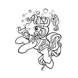 Disegno da colorare: Pony (Animali) #17873 - Pagine da Colorare Stampabili Gratuite