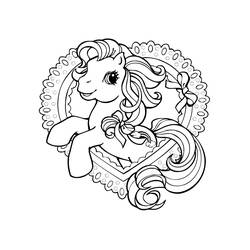 Disegno da colorare: Pony (Animali) #17929 - Pagine da Colorare Stampabili Gratuite