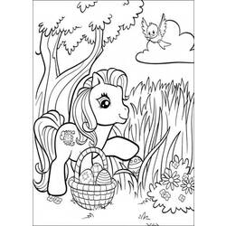 Disegno da colorare: Pony (Animali) #17933 - Pagine da Colorare Stampabili Gratuite