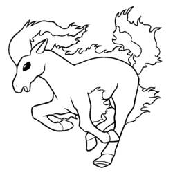 Disegno da colorare: Pony (Animali) #17939 - Pagine da Colorare Stampabili Gratuite